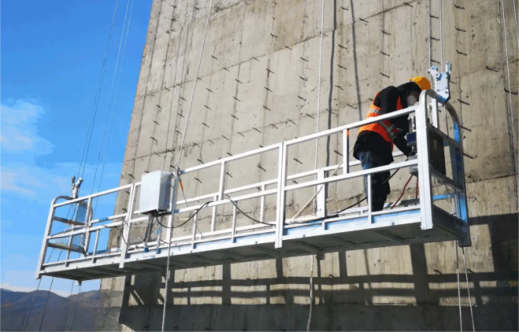 Andamios eléctricos colgantes