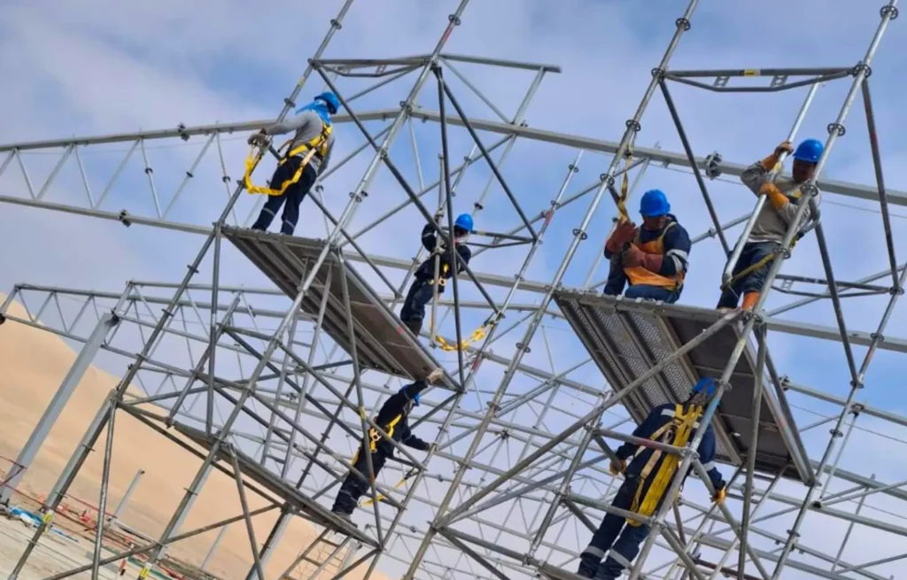 Alquiler y venta de andamios certificados